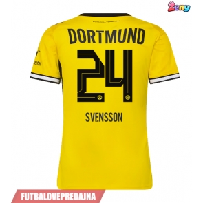 Lacne Ženy Futbalové dres Borussia Dortmund Daniel Svensson #24 2026-27 Krátky Rukáv - Domáci